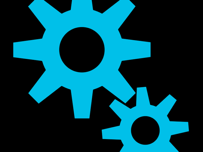Free engine gears cogs vector