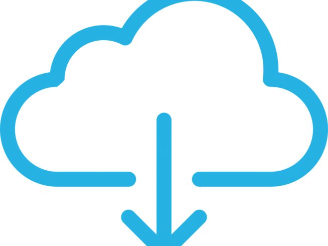 Free download cloud file download vector