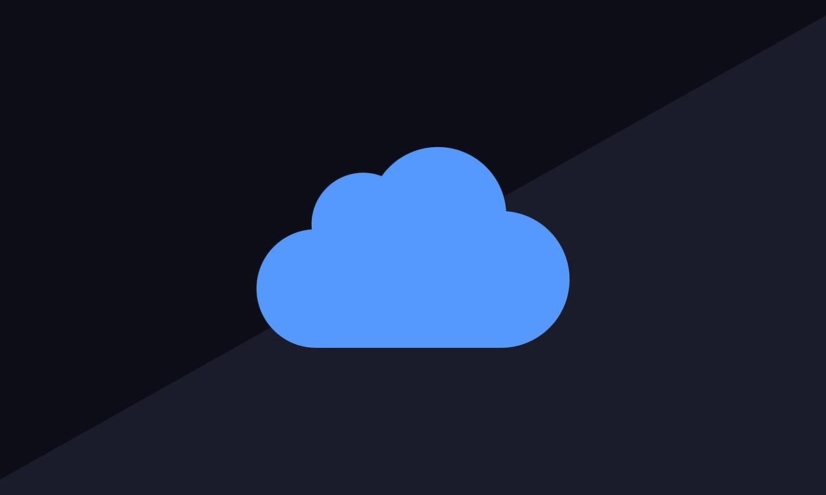 Free cloud cloud computing connection vector