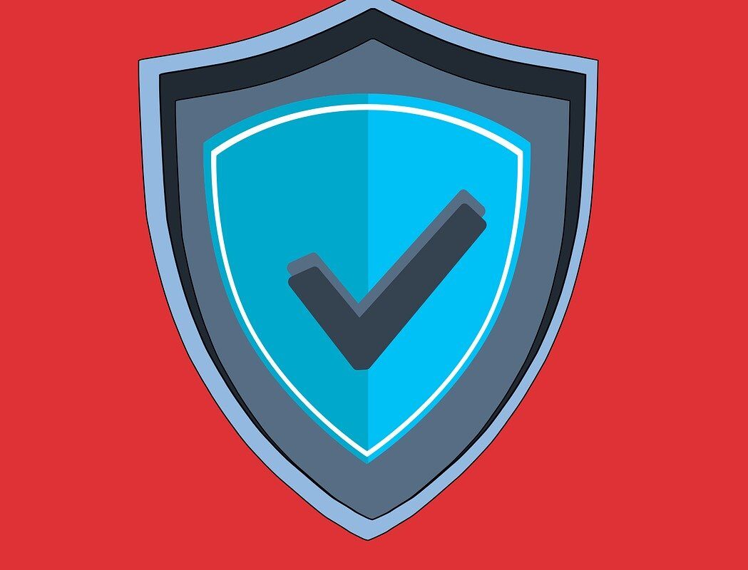 Free sign security coat of arms vector